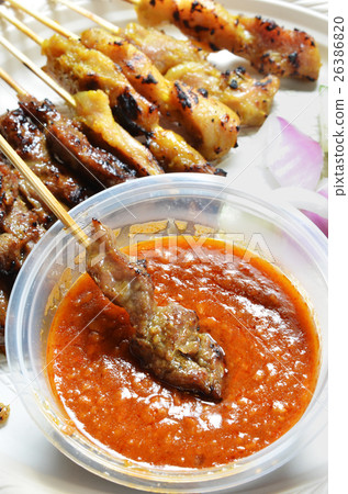 Malaysian beef  sate                               Malaysian beef  sate                               26386820