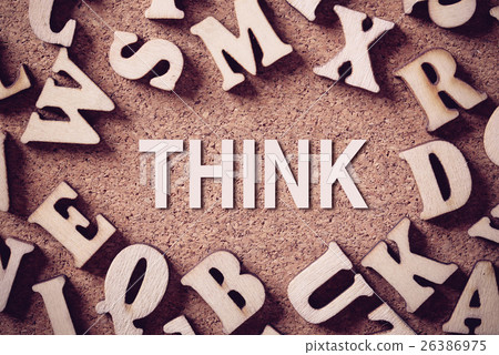 Think Concept Word Think Concept Word 26386975