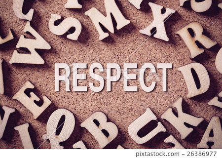 Respect Concept Word Respect Concept Word 26386977