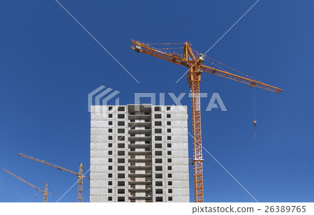New construction building tenement apartment house 26389765