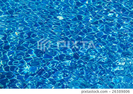 Water surface turquoise swimming pool background Water surface turquoise swimming pool background 26389806