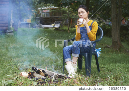 A woman who is a bonfire 26389850
