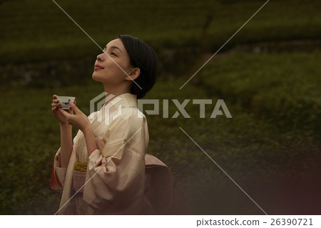 日本茶圖像 26390721