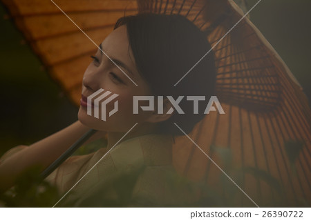 和服女性肖像 和服女性肖像 26390722