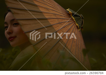 和服女性肖像 和服女性肖像 26390784