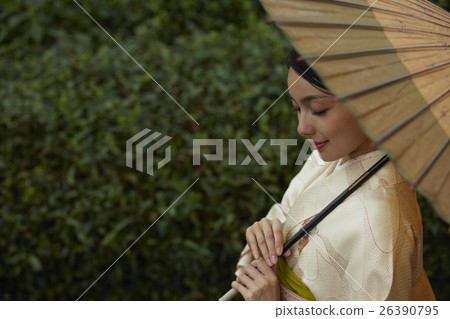 Kimono female portrait 26390795
