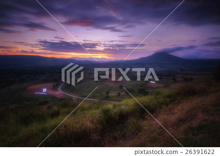 Beautiful view of Khao Takhian Ngo view point Beautiful view of Khao Takhian Ngo view point 26391622