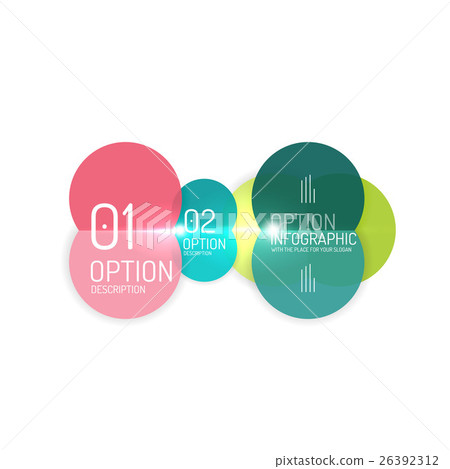 Vector business infographics, option select 26392312