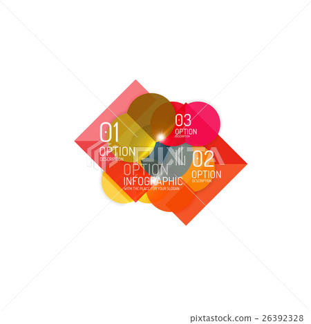 Vector business infographics, option select-插圖素材 [26392328] - PIXTA圖庫