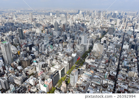 Aerial view of Osaka city Aerial view of Osaka city 26392994