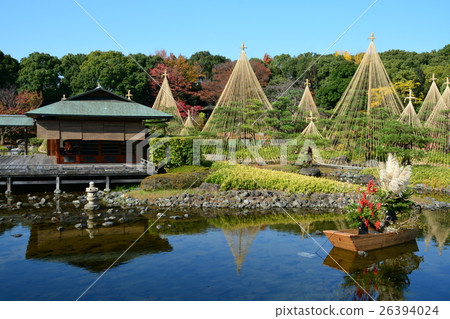 Autumn swan garden 26394024