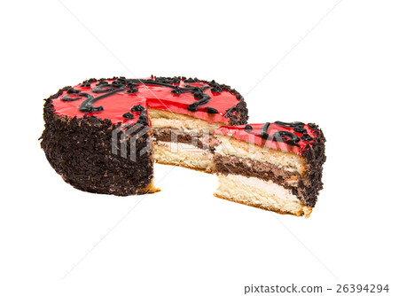 cherry sponge cake cherry sponge cake 26394294