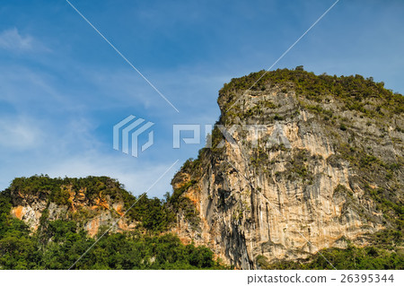 Mountain at Khao Sok, Suratthani, Thailand Mountain at Khao Sok, Suratthani, Thailand 26395344