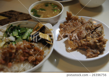 ribs with rice ribs with rice 26396756