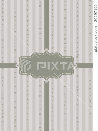 decorative background with vintage frame 26397193