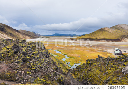 Valley National Park Landmannalaugar in Iceland 26397605