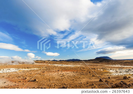 Geothermal Area Hverir, Iceland. Geothermal Area Hverir, Iceland. 26397643