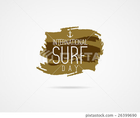 International surfing day graphic elements International surfing day graphic elements 26399690