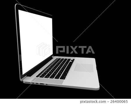 Laptop with white screen Laptop with white screen 26400065