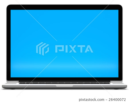 Laptop with white screen Laptop with white screen 26400072