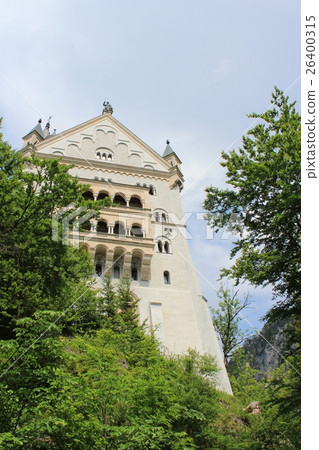 Neuschwanstein Castle seen nearby Neuschwanstein Castle seen nearby 26400315
