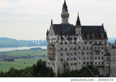 Neuschwanstein Castle from Marien Bridge 26400319