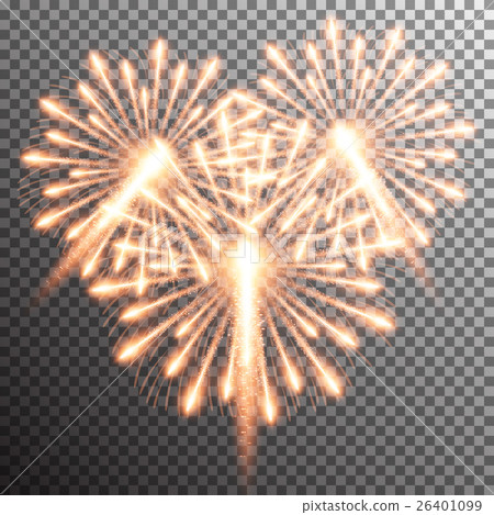 isolated realistic vector fireworks isolated realistic vector fireworks 26401099