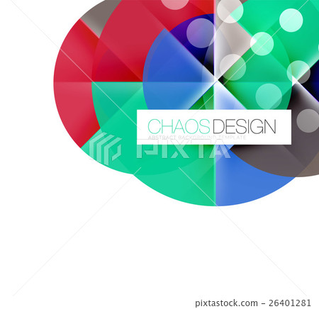 Round shape elements composition. Abstract Round shape elements composition. Abstract 26401281