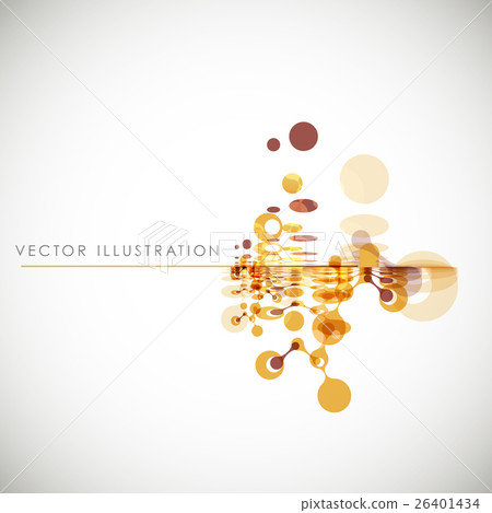 Abstract background with vector design elements - Stock Illustration ...