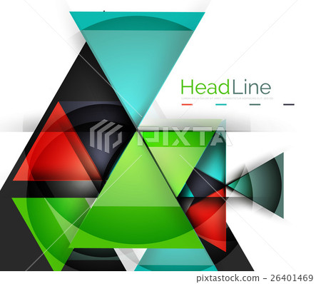 Triangle abstract background Triangle abstract background 26401469