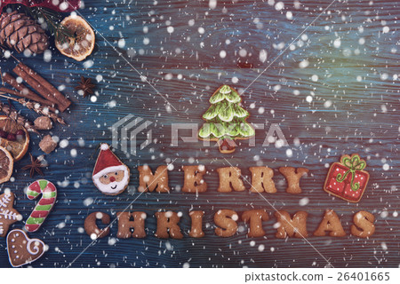 Gingerbreads for new years and christmas 26401665