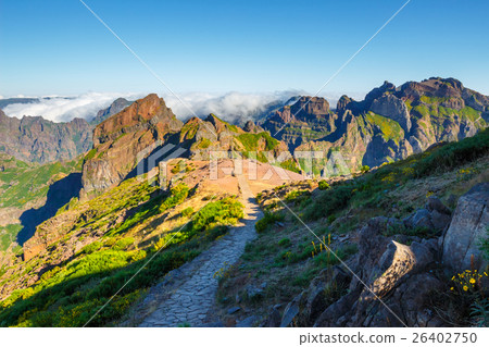 beautiful mountain landscape, Madeira, Portugal beautiful mountain landscape, Madeira, Portugal 26402750