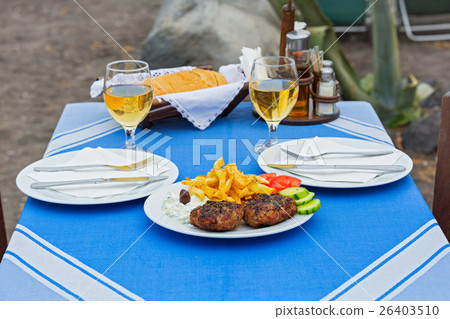 Restaurant on the beach Restaurant on the beach 26403510