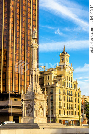 Monument to Christopher Columbus on Plaza de Colon 26404514