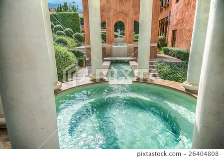 The Water Temple is a stone structure The Water Temple is a stone structure 26404808