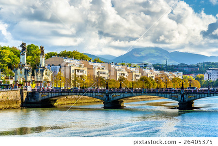 Maria Cristina Bridge over the Urumea river in San 26405375
