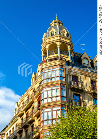 Buildings in the city centre of San Sebastian - Buildings in the city centre of San Sebastian - 26405407