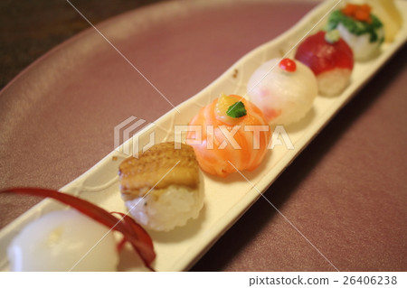Temari sushi at the Hinamatsuri 26406238