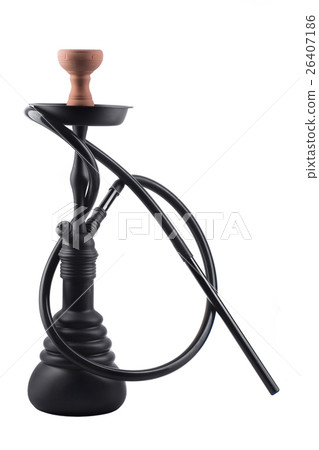 Modern hookah isolated on white background Modern hookah isolated on white background 26407186