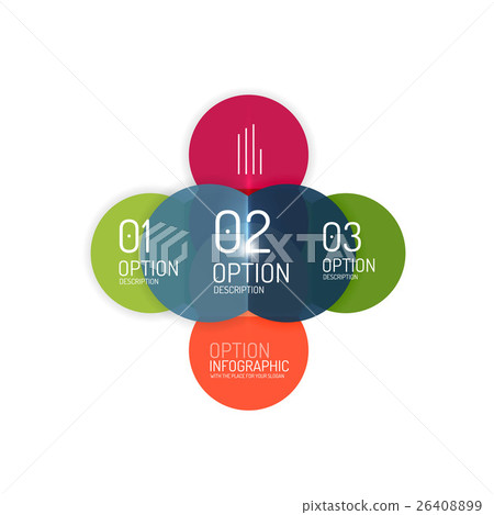 Vector business infographics, option select 26408899
