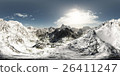panorama of mountains. made with the 360 degree 26411247