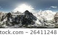 panorama of mountains. made with the 360 degree 26411248