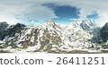 panorama of mountains. made with the 360 degree 26411251