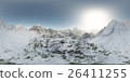panorama of mountains. made with the 360 degree 26411255