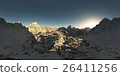 panorama of mountains. made with the 360 degree 26411256