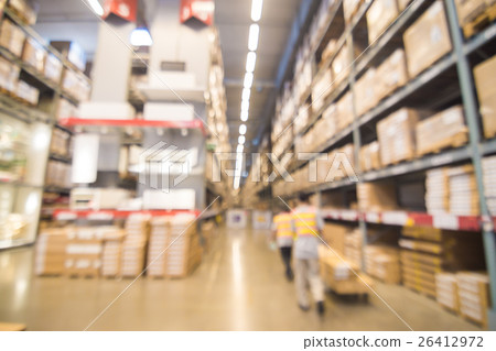 Blurred image of home department store Blurred image of home department store 26412972