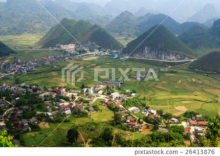 Tam Son town, Quan Ba, Ha Giang, Vietnam Tam Son town, Quan Ba, Ha Giang, Vietnam 26413876