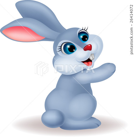 Cute rabbit cartoon 26414072