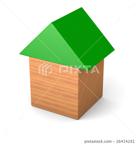 House made of cubes House made of cubes 26414281