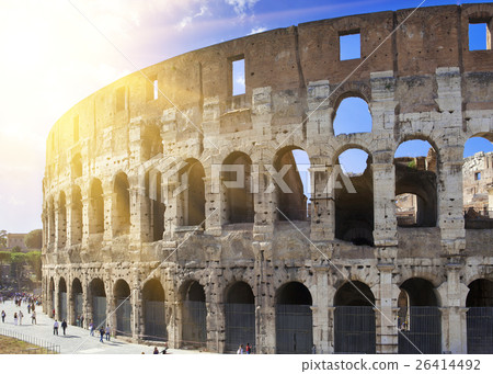 Italy. Rome. The ancient Collosseo 26414492